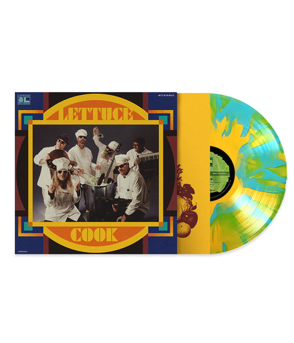 Lettuce Cook Blue Turquoise Smash/Yellow Splatter Vinyl *PREORDER SHIPS 12/3