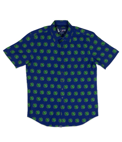 Lettuce x Section 119 Head Relaxed Short Sleeve Button Down