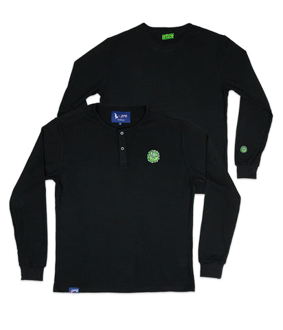 Lettuce x Section 119 Head Long Sleeve Thermal Henley