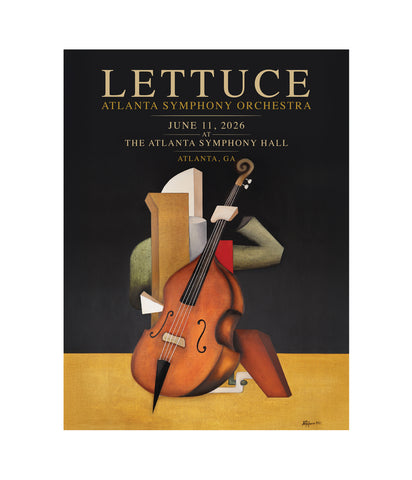Lettuce Atlanta Symphony Orchestra 6/11/26 Limited Edition Poster