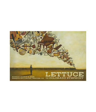 Lettuce with the Colorado Symphony Poster