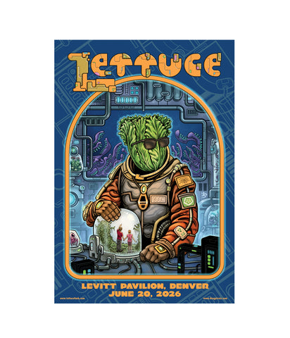 Lettuce Denver 6/20/26 Limited Edition Show Poster