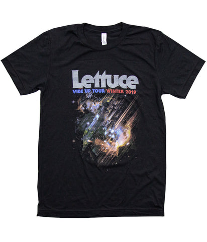 Lettuce Vibe Up Winter 2019 Tour Shirt (Black)