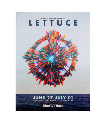 Lettuce Blue Note Jazz Club 2018 Poster