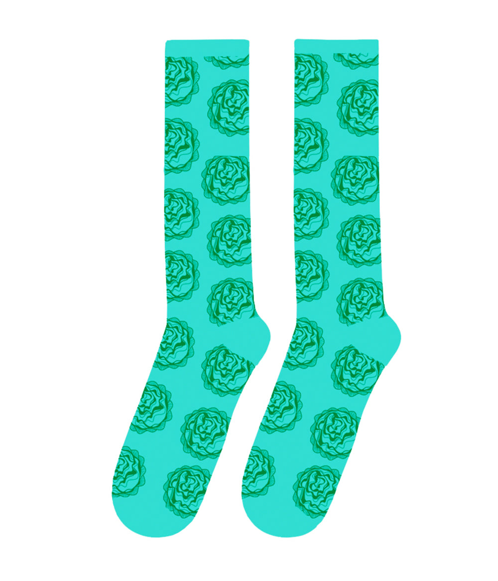 Lettuce Heads Green Calf Socks – Lettuce Merchandise