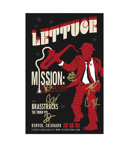 Lettuce Denver, CO 12/18/21 Limited Edition Poster (Signed)